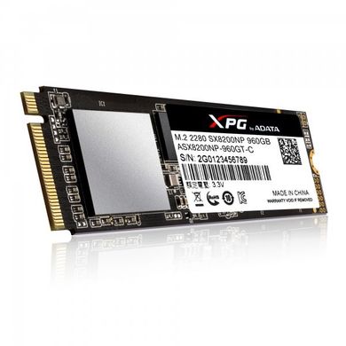 SSD накопичувач ADATA XPG SX8200 960 GB (ASX8200NP-960GT-C) фото