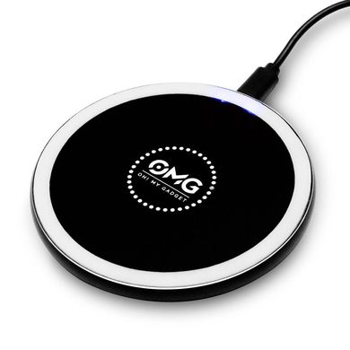 Зарядное устройство OMG Pad Black 10W (OMGPB) фото