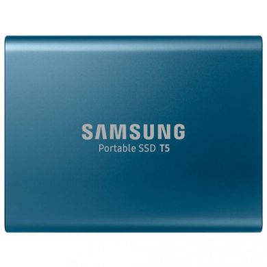 SSD накопичувач Samsung T5 Blue 250 GB (MU-PA250B/WW) фото