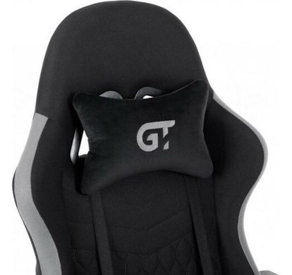 Геймерське (Ігрове) Крісло GT Racer X-2324 Black/Gray (X-2324 Fabric Black/Gray) фото