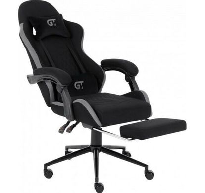 Геймерское (Игровое) Кресло GT Racer X-2324 Fabric Black/Gray фото