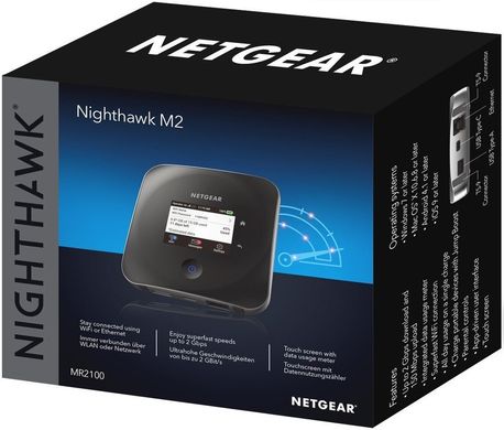 Маршрутизатор и Wi-Fi роутер Netgear Nighthawk M2 (MR2100-100EUS) фото