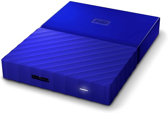 Жесткий диск Накопитель внешний HDD 2.5" USB 2.0TB WD My Passport Blue (WDBYFT0020BBL-WESN) фото