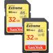 SanDisk 32 GB SDHC UHS-I U3 Extreme 2-pack SDSDXVE-032G-GNCI2 подробные фото товара