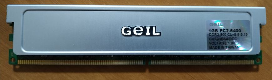 Geil Модуль памяти DDR2 1GB 800MHz GX22GB6400DC