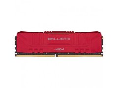 Оперативная память Crucial 8 GB DDR4 3000 MHz Ballsitix Red (BL8G30C15U4R) фото