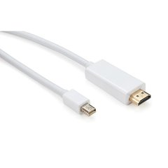 Кабелі та перехідники VINGA MINI DISPLAY PORT TO HDMI 1.8M (DPHDMI02-1.8) фото