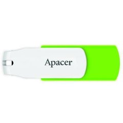 Flash пам'ять Apacer 64 GB AH335 Green/White (AP64GAH335G-1) фото
