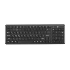 Клавіатура 2E KS230 Slim WL Black (2E-KS230WB) фото