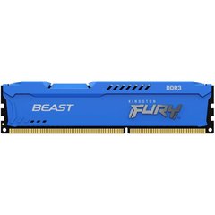 Оперативная память Kingston FURY 16 GB (2x8GB) DDR3 1600 MHz Beast Blue (KF316C10BK2/16) фото