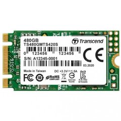 SSD накопитель Transcend MTS420S 480 GB (TS480GMTS420S) фото