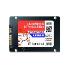 SSD накопичувач Mibrand Caiman 128 GB (MI2.5SSD/CA128GB) фото