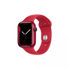 Смарт-часы Apple Watch Series 7 GPS 45mm PRODUCT RED Aluminum Case With PRODUCT RED Sport Band (MKN93) фото