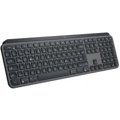 Клавиатура Logitech MX Keys Plus Advanced Wireless Illuminated Keyboard with Palm Rest Graphite (920-009416) фото