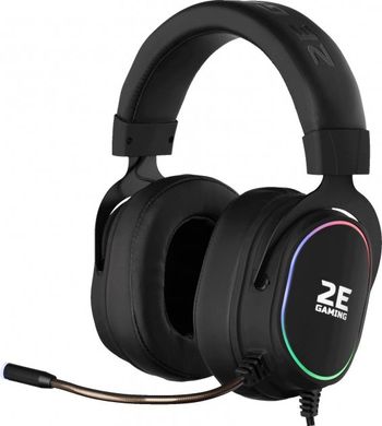 Навушники 2E Gaming HG350 RGB Black (2E-HG350BK-7.1) фото
