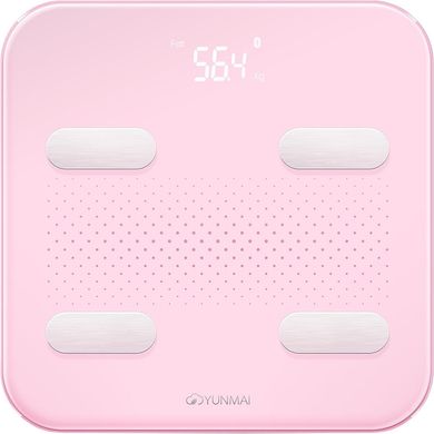Ваги підлогові Yunmai S Smart Scale Pink (M1805CH-PNK) фото
