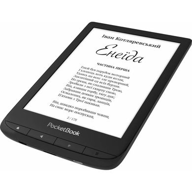 Електронна книга PocketBook 628 Touch Lux 5 Ink Black (PB628-P-CIS) фото