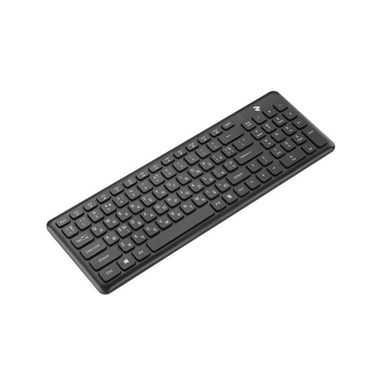 Клавіатура 2E KS230 Slim WL Black (2E-KS230WB) фото