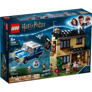 Конструктор LEGO LEGO Harry Potter Тисовая улица, дом 4 797 деталей (75968) фото