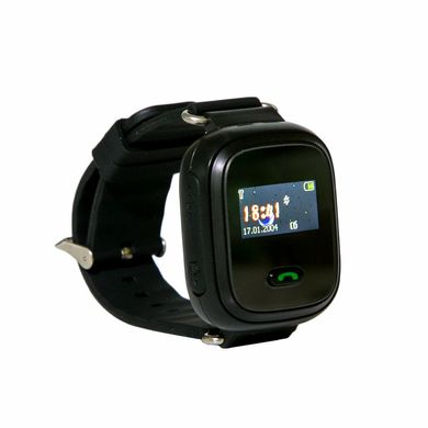 Смарт-годинник Детские умные часы GOGPS К11 Черные K11BK фото