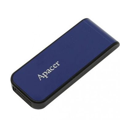Flash память Apacer 32 GB AH334 Blue USB 2.0 (AP32GAH334U-1) фото