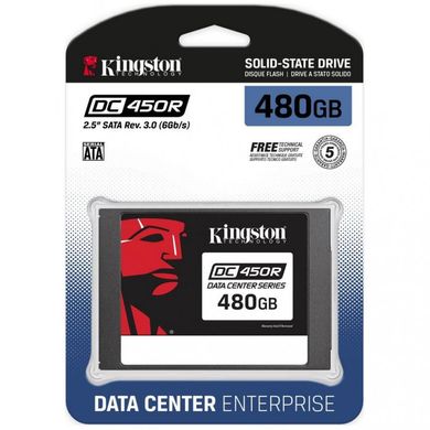 SSD накопичувач Kingston DC450R 480 GB (SEDC450R/480G) фото