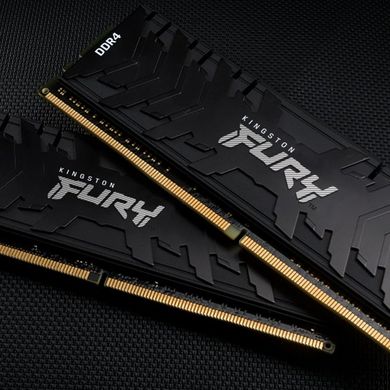 Оперативна пам'ять Kingston FURY 32 GB (2x16GB) DDR4 3200 MHz Renegade Black (KF432C16RB1K2/32) фото