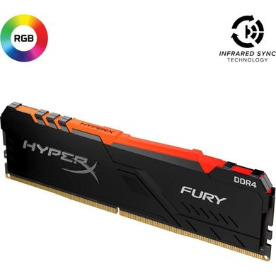 Оперативная память HyperX 32 GB DDR4 3600 MHz FURY RGB (HX436C18FB3A/32) фото