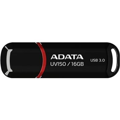 Flash память ADATA 16 GB UV150 Black AUV150-16G-RBK фото