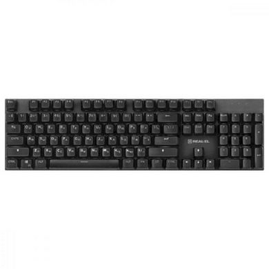 Клавіатура REAL-EL M13 Grey (EL123100045) фото