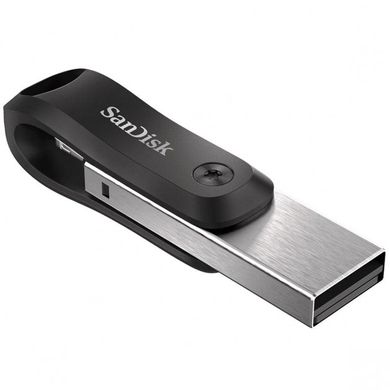 Flash память SanDisk 256 GB iXpand Go USB/Lightning (SDIX60N-256G-GN6NE) фото