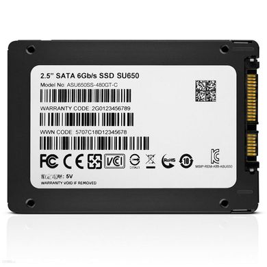 SSD накопитель ADATA Ultimate SU650 120 GB (ASU650SS-120GT-C) фото