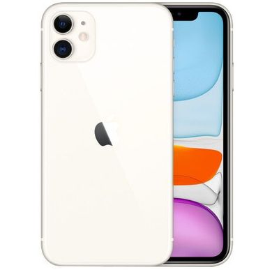 Смартфон Apple iPhone 11 128GB Dual Sim White (MWN82) фото