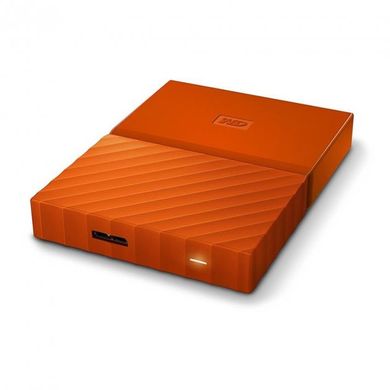 Жесткий диск Накопитель внешний HDD 2.5" USB 2.0TB WD My Passport Orange (WDBYFT0020BOR-WESN) фото