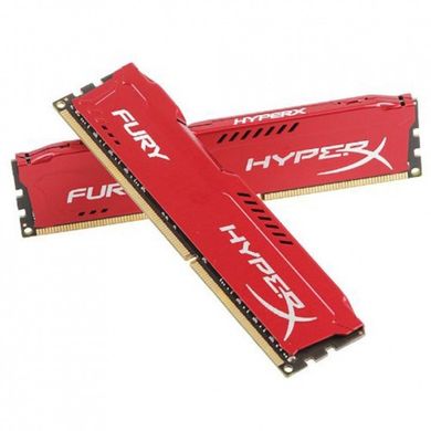 Оперативная память Память Kingston 16 GB (2x8GB) DDR3 1866 MHz HyperX FURY (HX318C10FRK2/16) фото