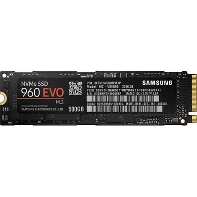 SSD накопичувач Samsung 960 EVO (MZ-V6E500BW) фото