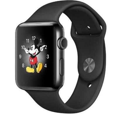 Смарт-годинник Apple Watch Series 2 42mm Space Black Stainless Steel Case with - Space Black Stainless Steel (MP4A2) фото
