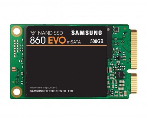 SSD накопичувач Samsung 860 EVO mSATA 500 GB (MZ-M6E500BW) фото