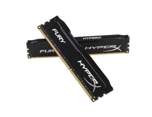 Оперативная память Память Kingston 8 GB (2x4GB) DDR3 1866 MHz HyperX FURY (HX318C10FBK2/8) фото