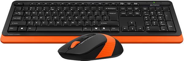 Комплект (клавиатура+мышь) A4Tech Fstyler FG1010 Orange фото