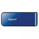 Apacer 32 GB AH334 Blue USB 2.0 (AP32GAH334U-1) детальні фото товару