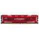 Crucial 4 GB DDR4 2666 MHz Ballistix Sport LT Red (BLS4G4D26BFSE) детальні фото товару