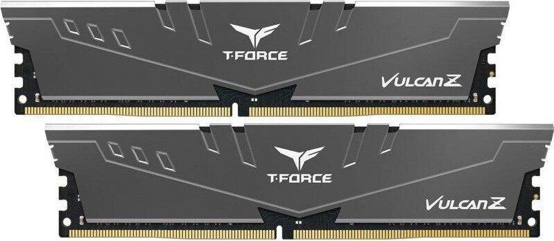 Оперативная память Team Vulcan Z Grey DDR4 16GB (2x8GB) 3600 C18-22-22-42 (TLZGD416G3600HC18JDC01) фото