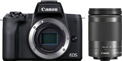 Фотоапарат Canon EOS M50 Mark II kit 18-150 black (4728C044) фото