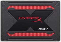SSD накопичувач Kingston HyperX Fury RGB SSD 240 GB (SHFR200/240G) фото
