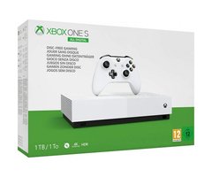 Ігрова приставка Microsoft Xbox One S 1TB All-Digital Edition Console White (NJP-00024) фото