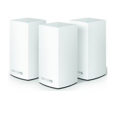 Маршрутизатор и Wi-Fi роутер Linksys Velop Whole Home Intelligent Mesh WiFi System 3-pack (WHW0103) фото
