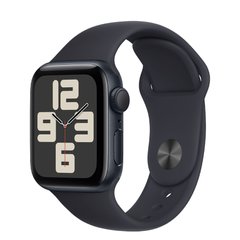 Смарт-часы Apple Watch SE 2 GPS 40mm Midnight Aluminium Case with Midnight Sport Band M/L (MR9Y3) фото