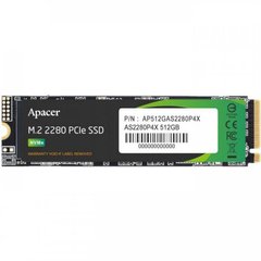 SSD накопичувач Apacer AS2280P4X 512 GB (AP512GAS2280P4X-1) фото
