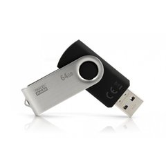 Flash память GOODRAM 64 GB Twister USB 3.0 Black UTS3-0640K0R11 фото
